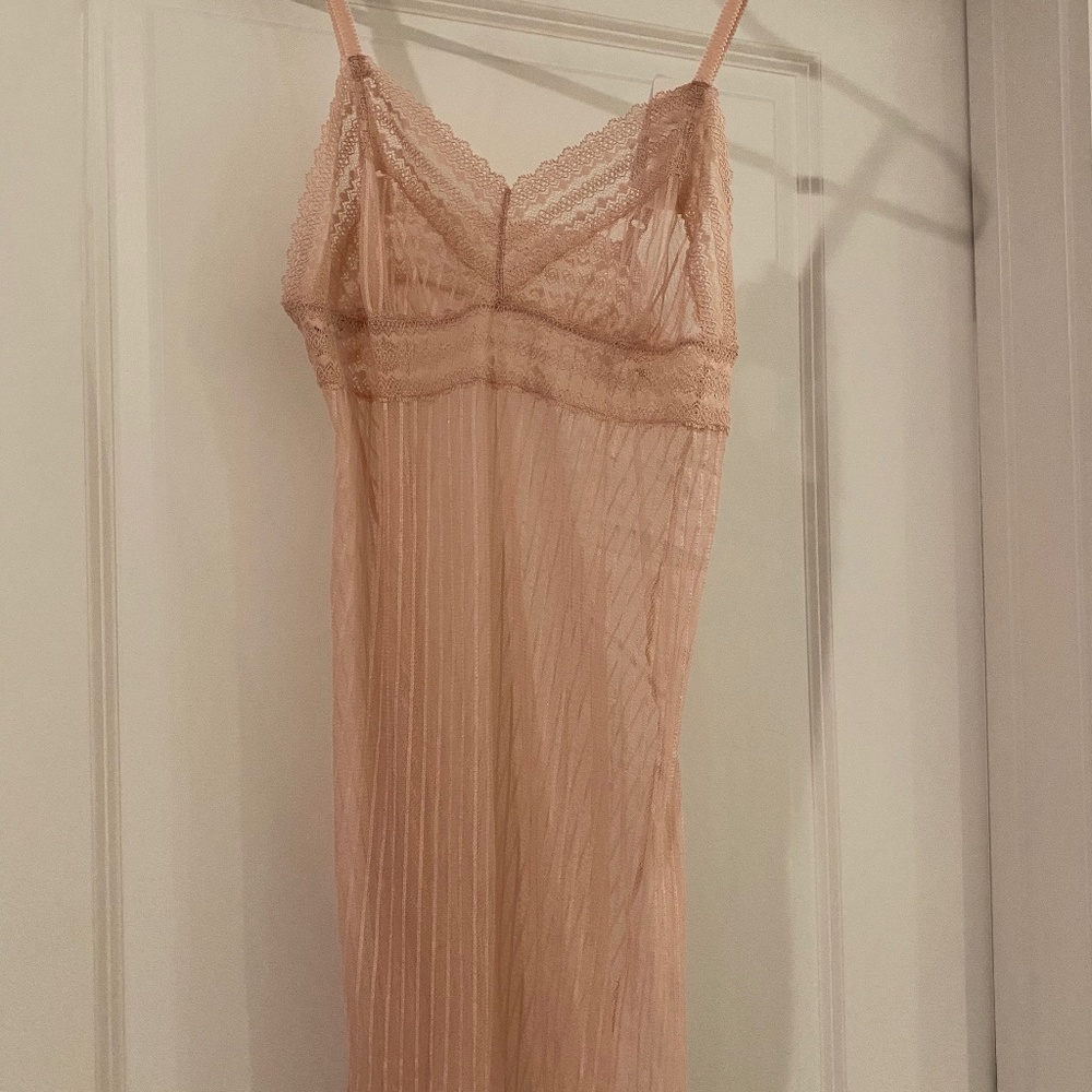 B.tempt’d Blush Color Sheer Sexy Nighty
